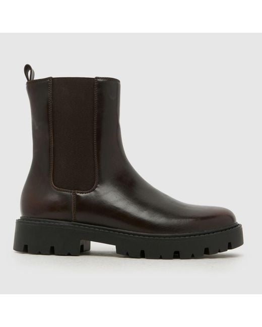 Schuh Black Atlanta Chunky Chelsea Boots