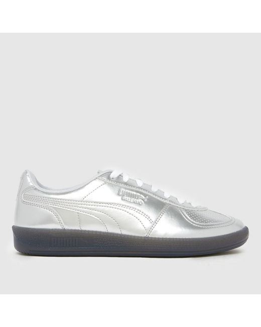 PUMA White Palermo Trainers