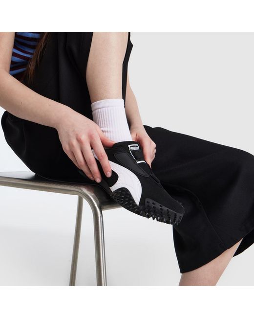 PUMA Black Mostro Trainers