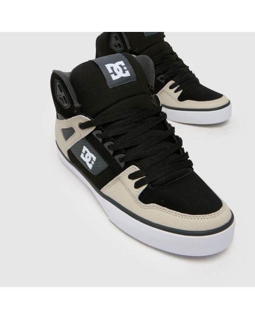 Dc Black Pure High Top Wc Trainers for men