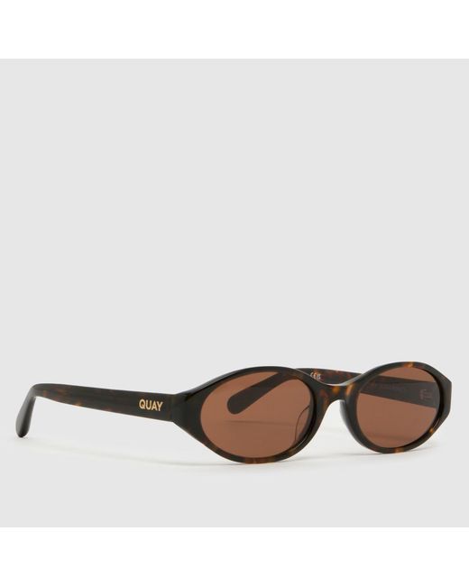 Quay Brown Aura Points Sunglasses