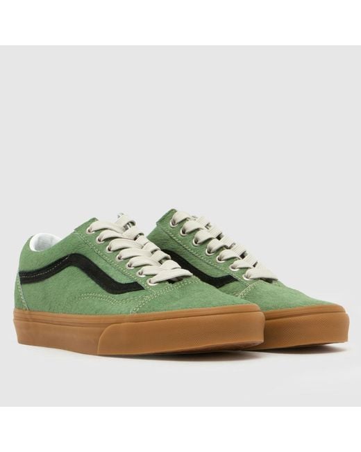 Vans Green Old Skool Trainers