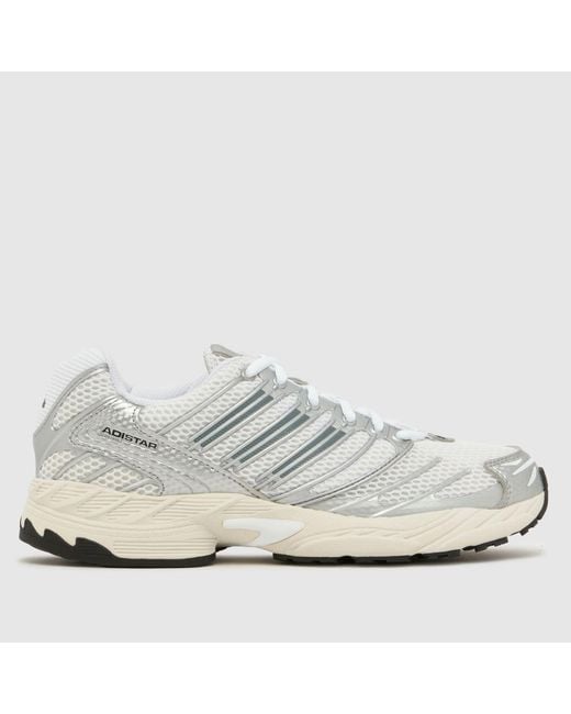 Adidas White Adistar Control 3 Trainers