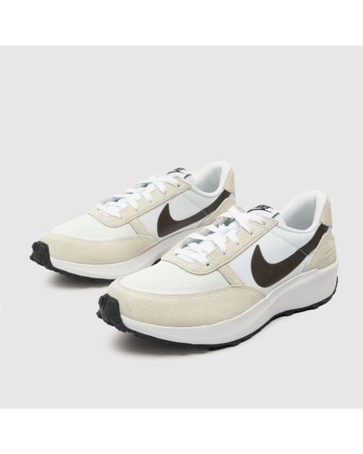 Nike White Waffle Debut Trainers In for men
