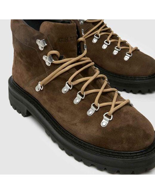 G.H.BASS Brown Mason Alpine Hiker Boots for men