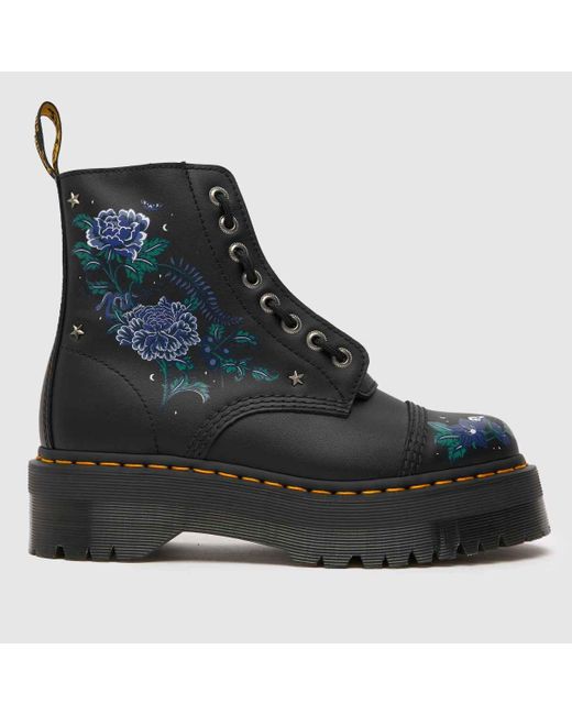 Dr. Martens 1460 Sinclair Floral Boots In in Black Lyst UK