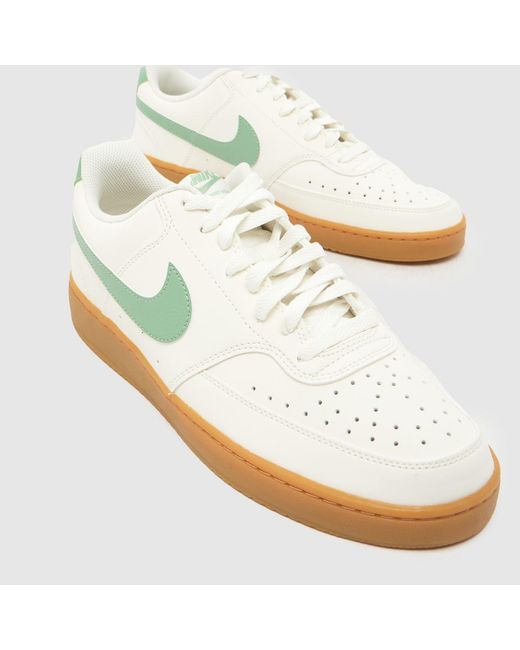 Nike White Court Vision Trainers for men