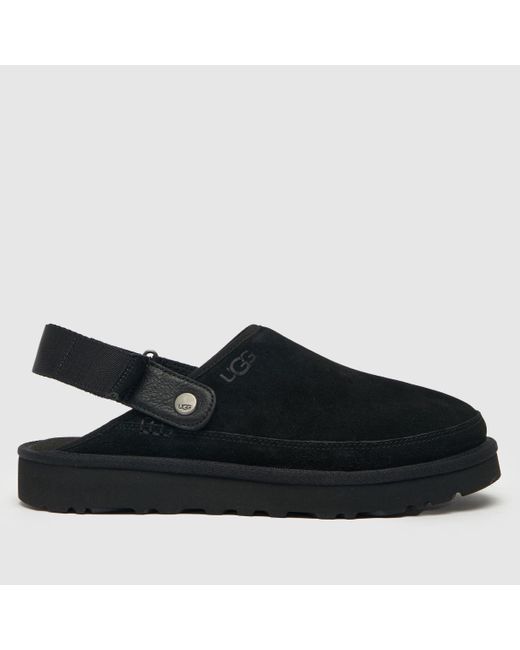 Ugg Black Goldencoast Clog Sandals for men