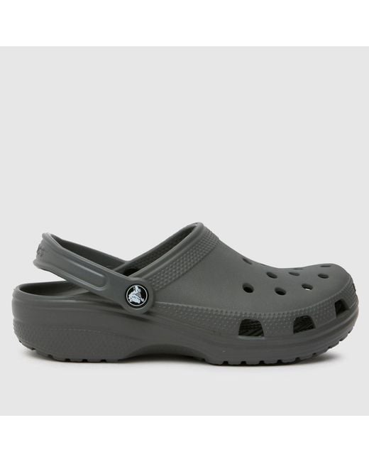 CROCSTM Gray Classic Clog Sandals