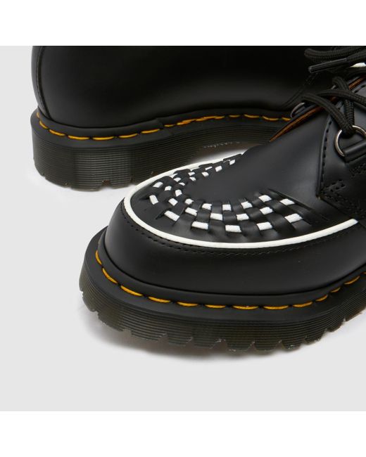 Dr. Martens Black Ramsey Creeper Shoes for men
