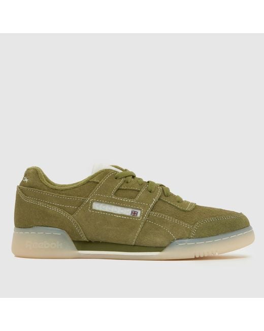 Reebok Green Workout Plus Trainers for men