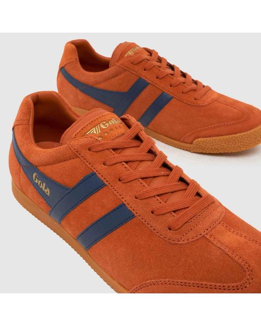 Gola Orange Harrier Trainers for men