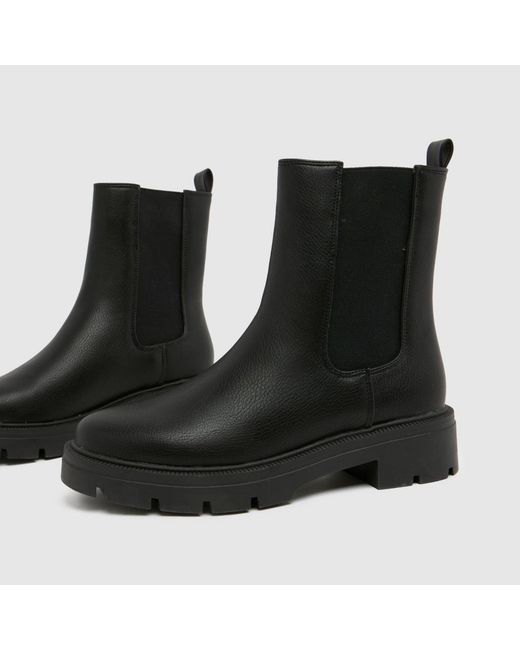 Schuh Black Abbie Chunky Chelsea Boots