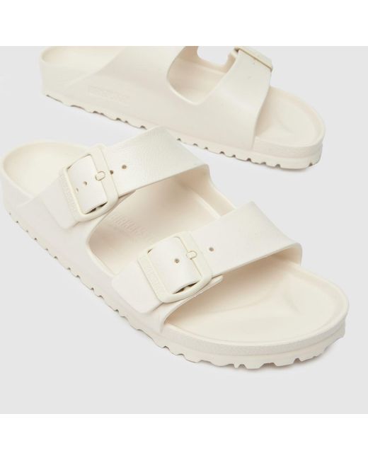 Birkenstock White Arizona Sandals