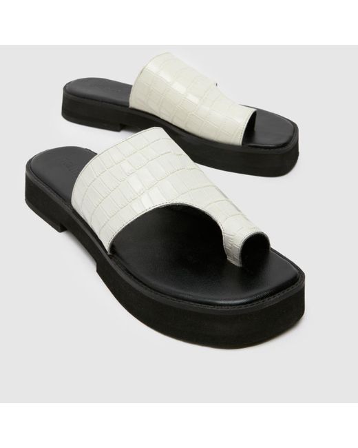 Schuh Black Tori Mule Sandals