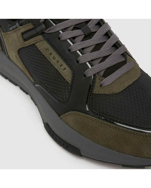 Cruyff Green Rayado Trainers for men