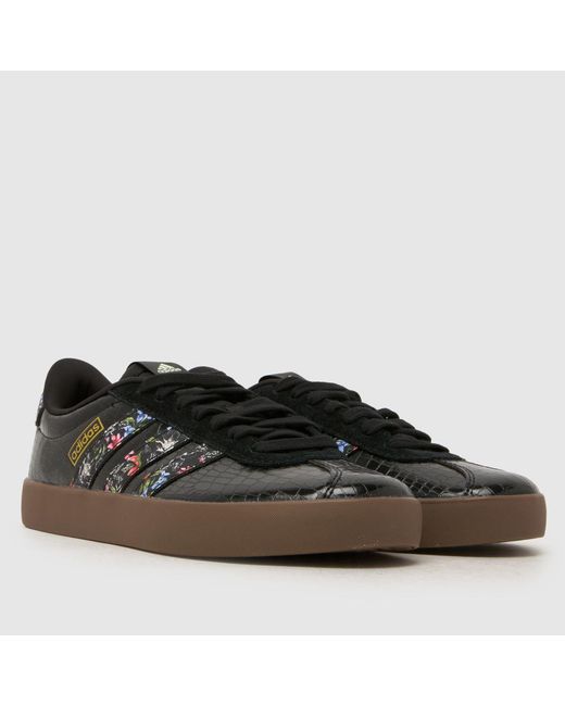 Adidas Black Vl Court 3.0 Trainers