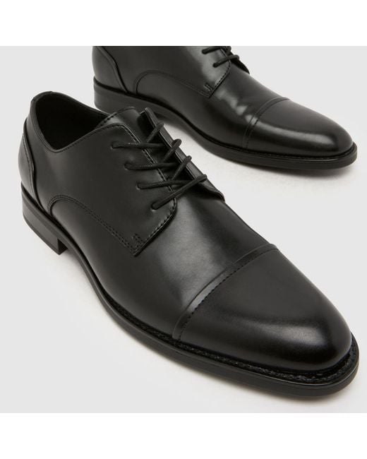 Schuh Black Rocket Lace Up Shoes for men