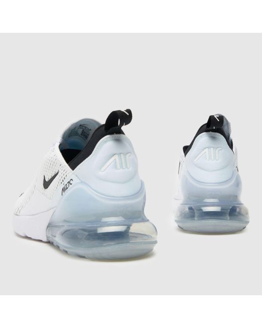 Nike White & Black Air Max 270 Trainers for Men | Lyst UK