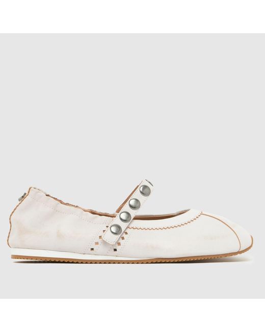 Steve Madden White Anaya-St Sneakerina Flats