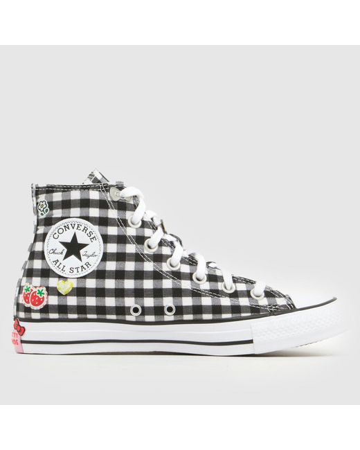Converse Blue All Star Hi Hello Kitty Trainers