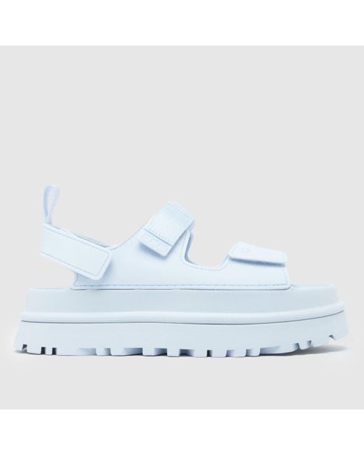 Ugg Blue Goldenglow Sandals In