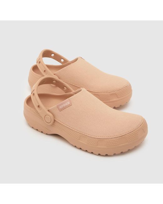 CROCSTM Natural Classic Crafted Clog Sandals