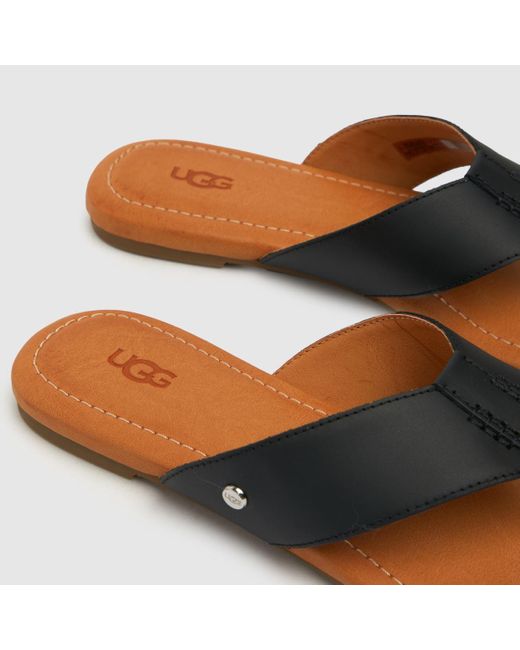 Ugg Blue Carey Flip Flop Sandals In