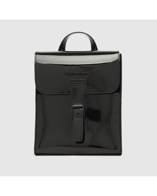 Dr. Martens Black Dr. Martens Patent Leather Mini Backpack