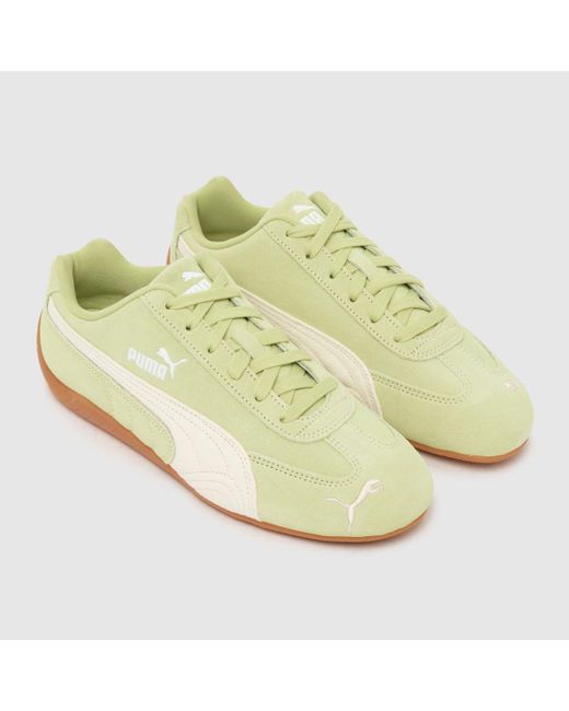 PUMA Yellow Speedcat Trainers