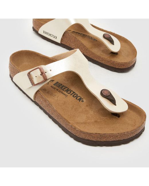 Birkenstock Metallic Gizeh Sandals