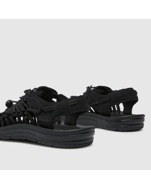Keen Black Uneek Sandals In