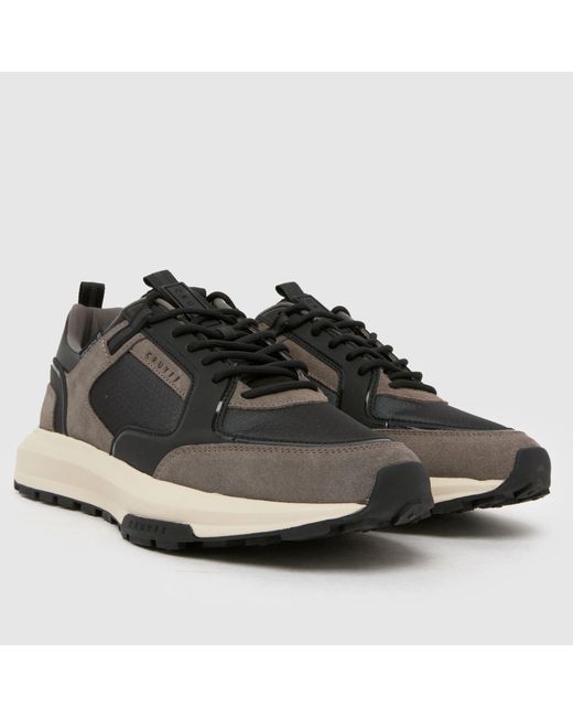 Cruyff Brown Rayado Trainers for men