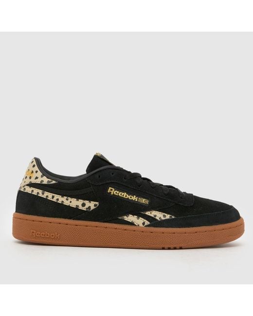 Reebok Black Club C Revenge Trainers