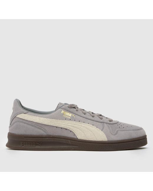 PUMA Gray Indoor Trainers for men