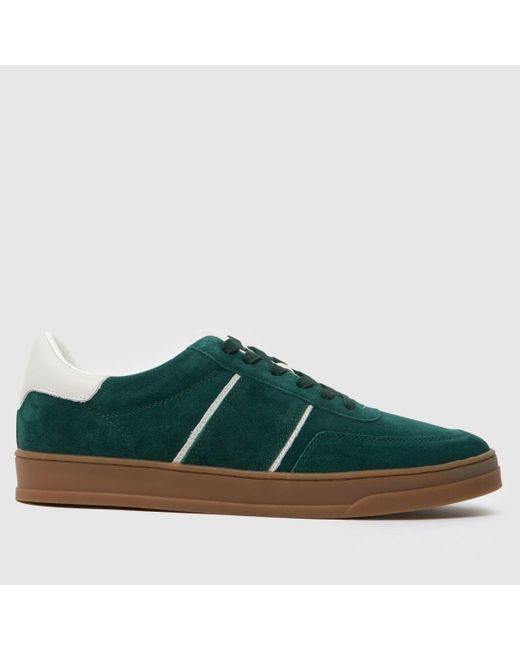 Schuh Green Winnie Gum Sole Trainers for men