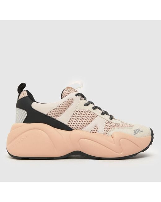 Steve Madden Pink Bounce 1 Trainers In