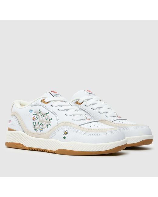 CARIUMA White Simpson Uba Trainers In
