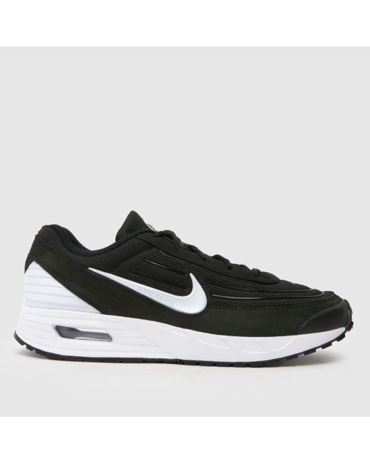 nike black and white mens trainers