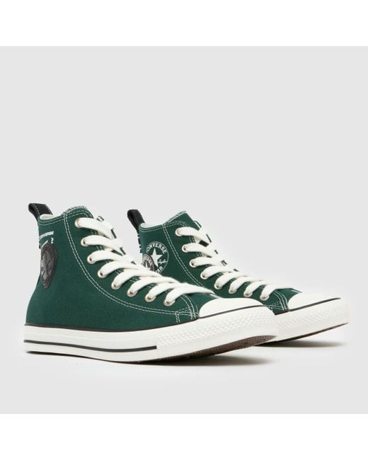 Converse Green All Star Hi Trainers for men
