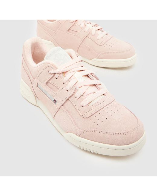 Reebok Pink Workout Plus Trainers
