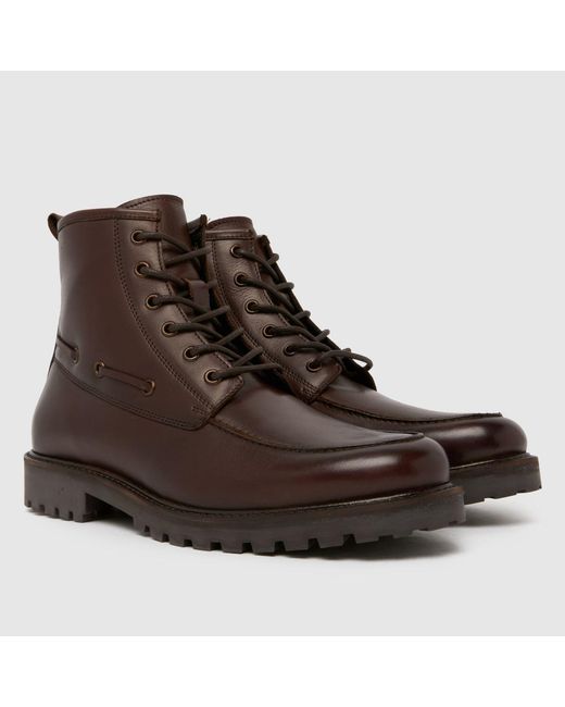 Schuh Brown Darcy Boat Boots for men