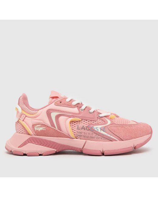 Lacoste Pink L003 Neo Trainers In