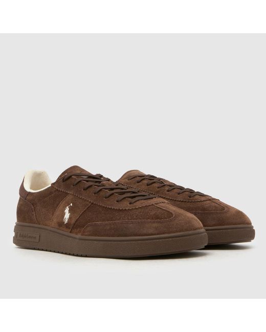 Polo Ralph Lauren Brown Bedford Trainers for men