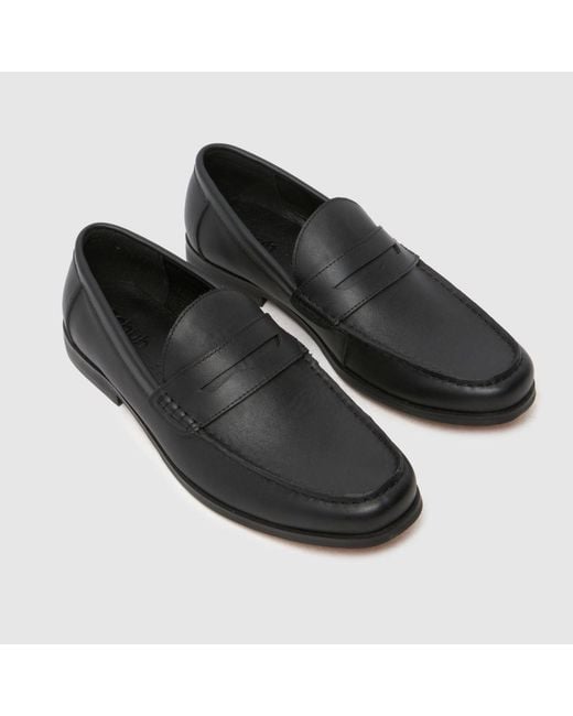 Schuh Black Rome Loafer Shoes for men