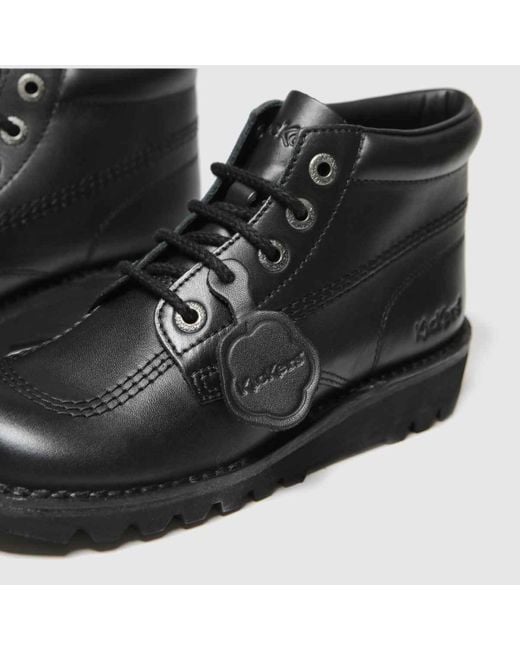 Kickers Black Kick Mono Hi Boots for men