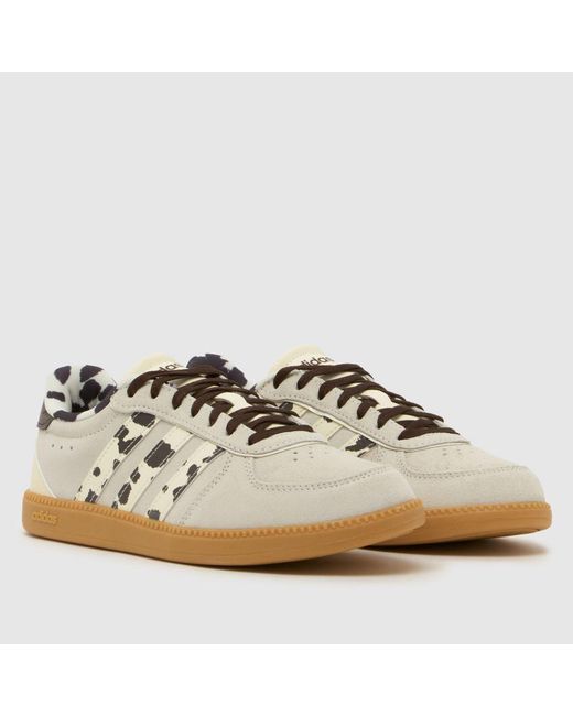 Adidas Brown Breaknet Sleek Trainers