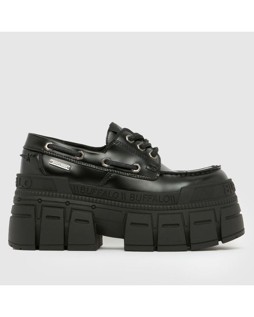 Buffalo Black London Gospher Boat Flats