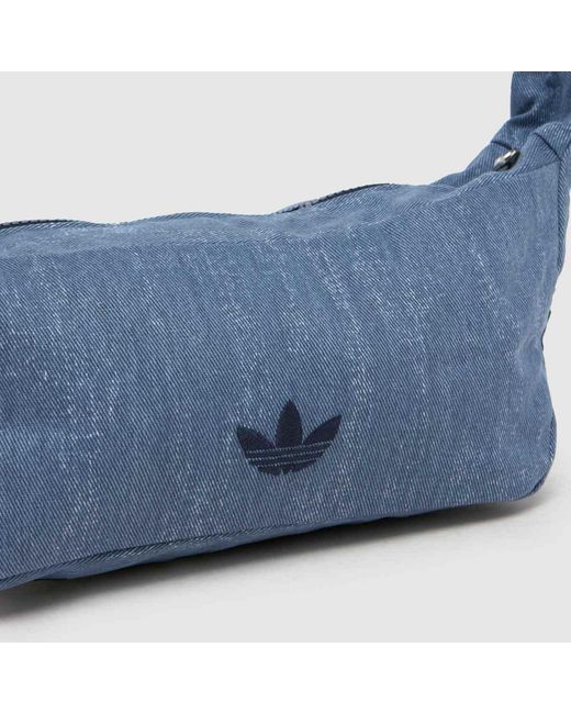 Adidas Blue Denim Shoulder Bag