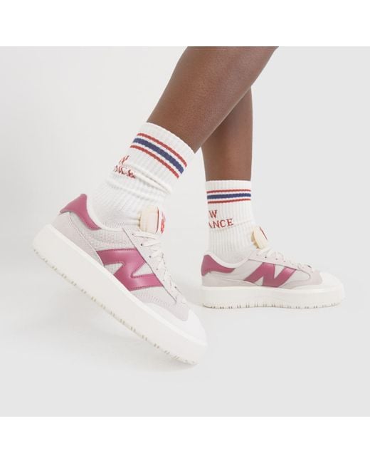 New Balance Pink Ct302 Sneakers